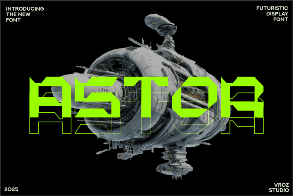 Astor: The Futuristic Typeface Redefining Visual Communication