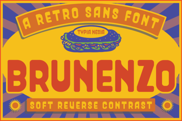 Brunenzo: A Bold Retro Font for Modern Design Projects