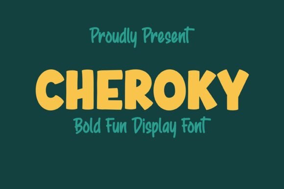 Cheroky: The Playful Display Font Capturing Creativity Across Industries