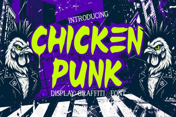 Chicken Punk: A Defiant Typeface for Bold Design Workflows
