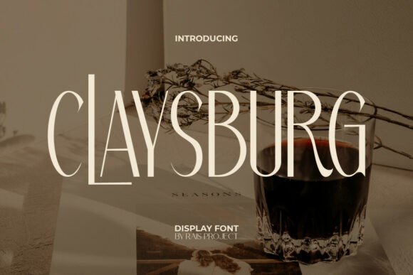Claysburg Font: A Stylish Solution for Modern Design Needs