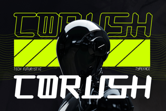 Corush: Elevating Design with Futuristic Typography