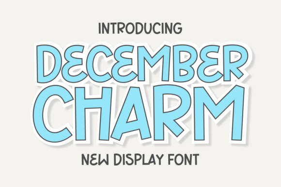 December Charm: Typography That Adds Whimsy and Warmth