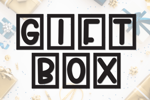 Gift Box: A Bold Font for Creative Workflows