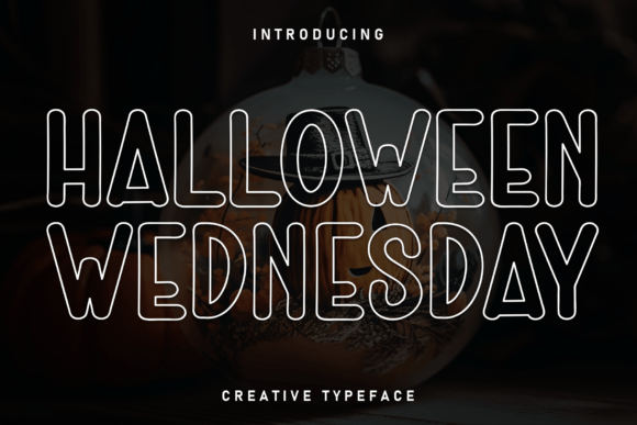 Halloween Wednesday: A Spooky-Cool Font for Seasonal Designs