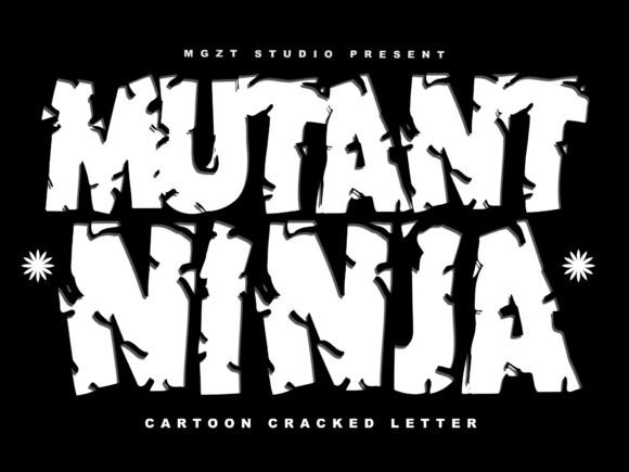 Mutant Ninja: A Bold Typeface for High-Impact Design