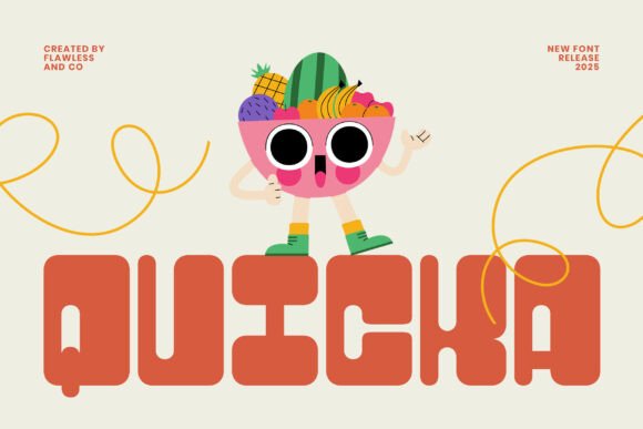 Quicka: A Bold Font That Sparks Creativity and Captures Attention