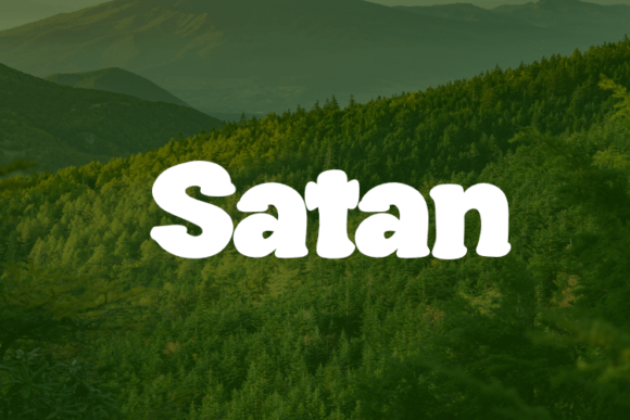 Satan Font: Modern Elegance for Versatile Design