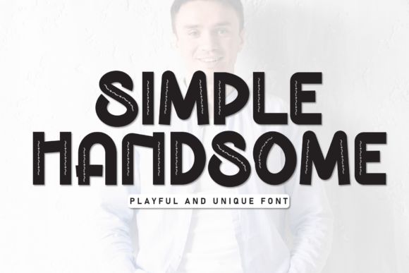 Simple Handsome: A Bold, Playful Font for Dynamic Design Projects