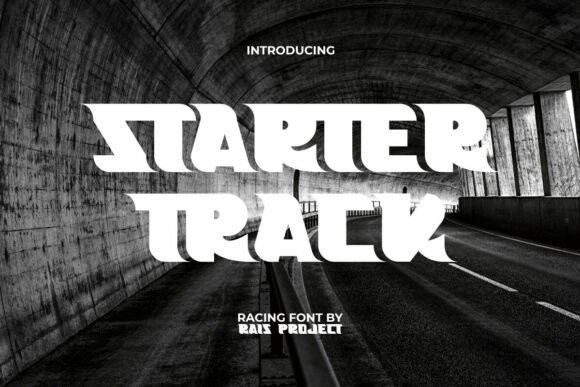 Starter Track Font: A Bold Choice for High-Impact Design
