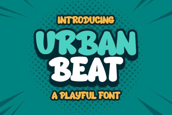 Urban Beat: A Bold Font with Street Art Soul