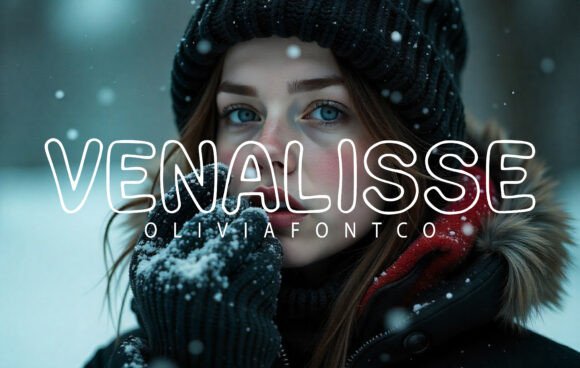 Venalisse: A Bold Display Font for Modern Design